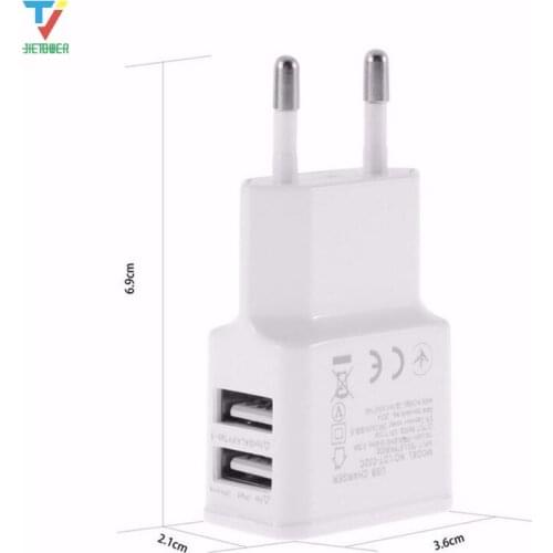 100pcs/lot EU Plug 1/2/3 Ports USB Wall Travel Charger Adapter for Iphone for Samsung Android Smartphone wholesale cheap