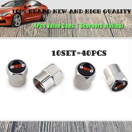 40pcs 6corners Car Tire Valve Caps Air Tyre Stems Cover for Hyundai Nissan bmw benz VW toyotafor Mazda Volvo audi Lexus Kia