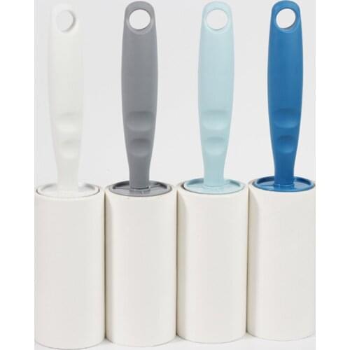 5pcs Sticky Paper Roller Super Sticky Clothes Lint Rolling Remover Sofa Curtain Fabric Pet Hair Dust Fuzz Removal Roller