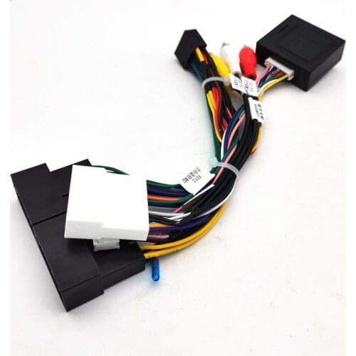 Car Radio Audio 16PIN Android Power Calbe With Canbus Box For Hyundai Elantra KIA K3 Wiring Harness Adapter