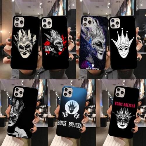 DJ Boris Brejcha Phone Case for iphone 12 pro max mini 11 pro XS MAX 8 7 6 6S Plus X 5S SE 2020 XR case