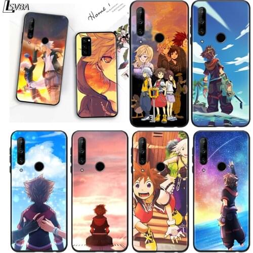 Anime King Hearts for Honor 30S 30i 30 View V 20 Pro 5G 20S 20E 10X 10 10i 9N 9C 9S 9X Lite Black Phone Case