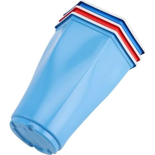 Hot Disposable Plastic Cup Hexagon Cup Wedding Birthday Party Cup 16 Ounces 3 Kinds of Color Thickened Plastic Cup