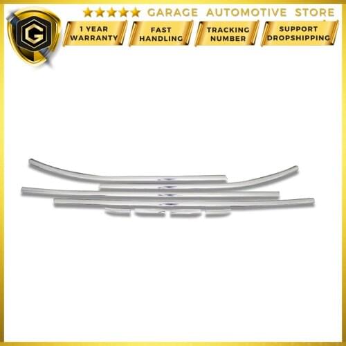 For Clio 4 Chrome Window Frame Trim 8 Piece 2012 -2018 / HB