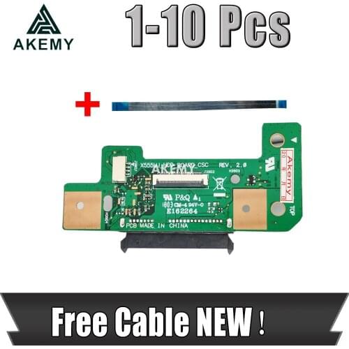 1-10 pcs New For Asus X555U X555UA A555U F555U K555U X555UJ Rev 2.0 HDD Board Hard disk drive board 100% Tested Fast Ship