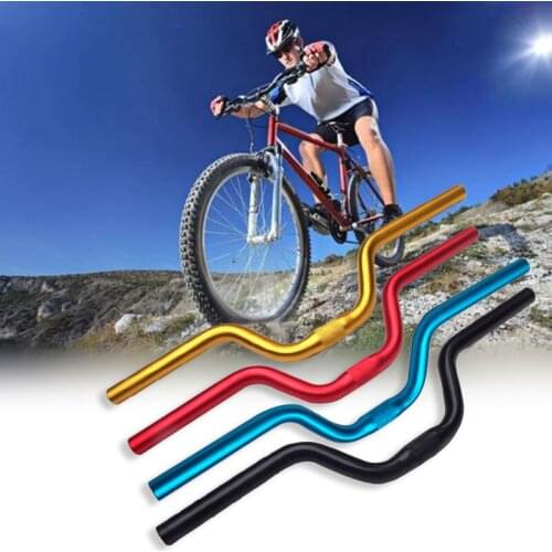 New Bicycle Riser Bar Handlebars Mountain Road Bike Handlebar Fixed Gear Riser Bar Swallow Shaped Bicycle Handlebar Bike Parts
