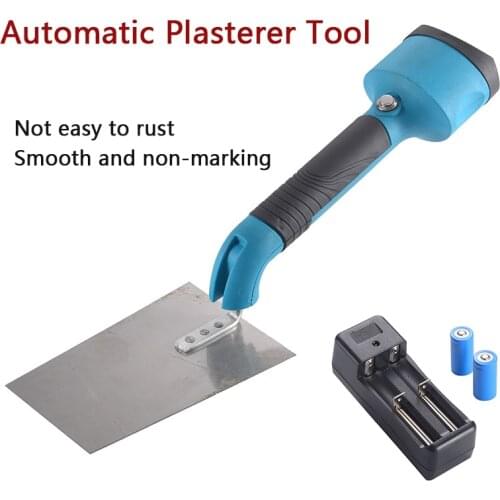 Automatic Plasterer Tool Concrete Trowel Scraping Stainless Steel Wall Plastering Tool Dust Trowel Powder Wall Bricklayer Tool