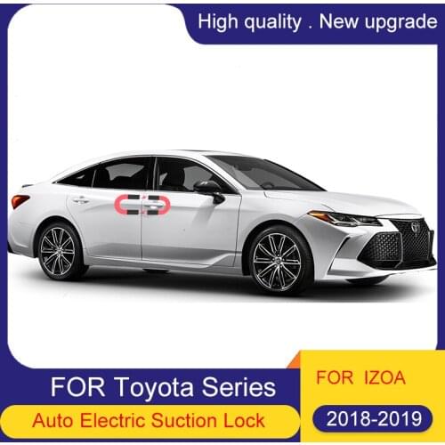 Smart Auto Electric Suction Door Lock for Toyota IZOA RAV4 WISH ZEIAS Automatic Soft Close Door Super Silence Car Vehicle Door