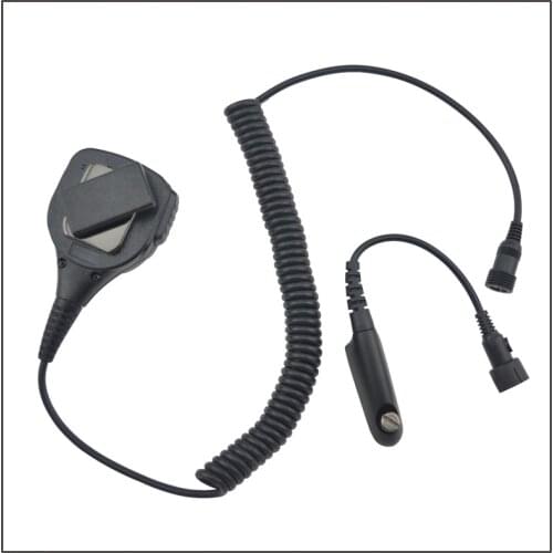 Rainproof Hand Mic Speaker with Mini Din Plug for Motorola GP328,GP338,GP340,GP140 GP280,GP339,HT1250,HT750,MTX850