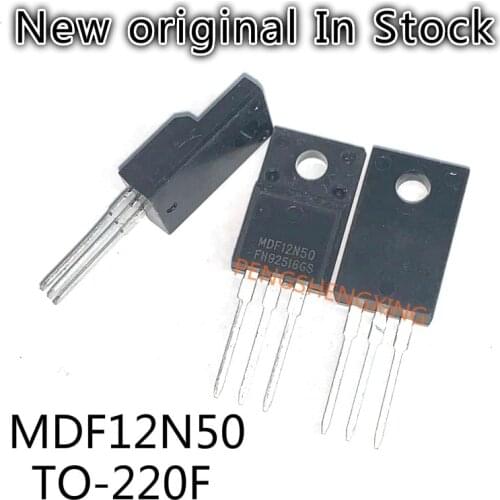 10PCS/LOT MDF12N50 MDF12N50TH 500V 12A TO-220F New original spot hot sale
