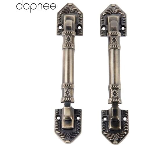 2Pcs/1pair Antique Furniture Handles Vintage Cabinet Knob and Handle Door Wardrobe Kitchen Pull Knob Furniture Hardware 96/128mm