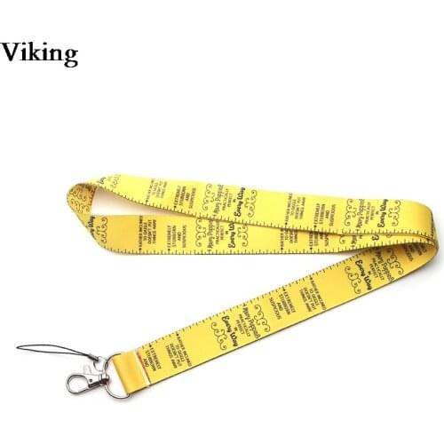 20pcs/set Letter Print Lanyard For keys Cool Phone Holder Neck Straps With Keyring ID Card Hang Rope Keychains Lanyard G0275