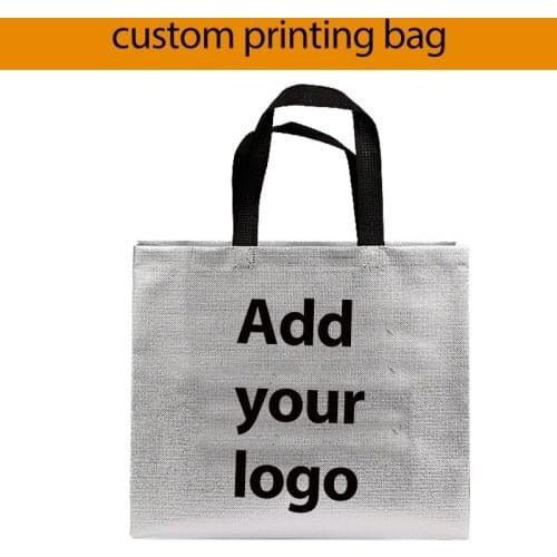 200pcs 80gms waterproof custom non woven bag printed logo custom shopping bag with logo