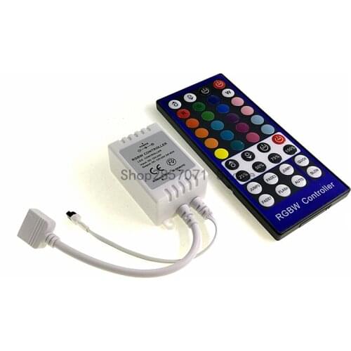 40 Key 5PIN IR Remote Controller For 3528 5050 RGBW RGBWW LED Strip DC 12V24V