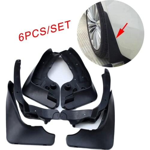 Accessories Fit for BMW F07 2010- 2016 2017 Wheel Dust Plate Splash Guard Fender Mudflap Cover Protection Trim Front + Rear