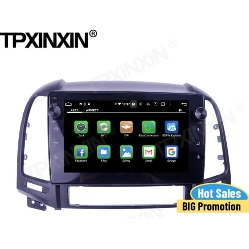 Carplay Car Radio 2 Din Receiver Android For Hyundai Santa FE IX45 2006 2007 2008 2009 2010 2011 2012 GPS Player Auto Audio Unit