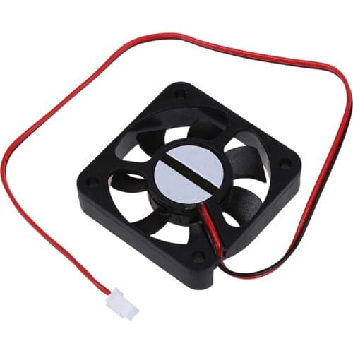 DC 12V 2 Pins Connector Brushless Cooling Fan 50mm x 50mm x 10mm