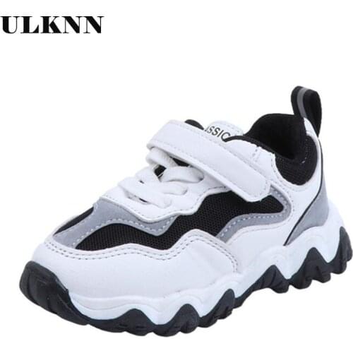 ULKNN Children Shoes Boys Sneakers Girls Sport Shoes Child Leisure Trainers Casual Breathable Kids Running Basketball Shoes