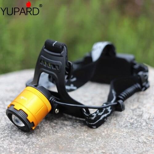 YUPARD T6 LED outdoor camping Headlamp 3 modes Zoomable Headlight Head Torch Flashlight Fishing Hunting Head lamp flashlight