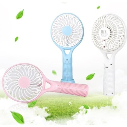Mini Portable Handheld Desk Fan Cooling USB Rechargeable Air Conditioner