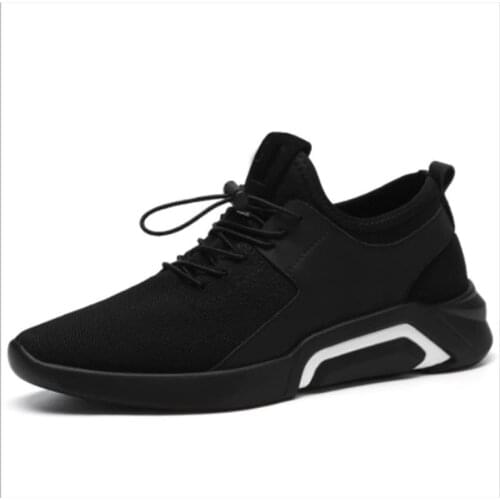 New Breathable Comfortable Mesh Men Casual Shoes Lightweight Walking Shoes Male Fashion Lace-Up Sneaker