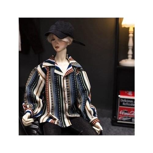 BJD doll Clothing is suitable for 1/3 1/4 1/6 Uncle Size Fashion Chiffon Long Sleeve Shirt doll Accessories