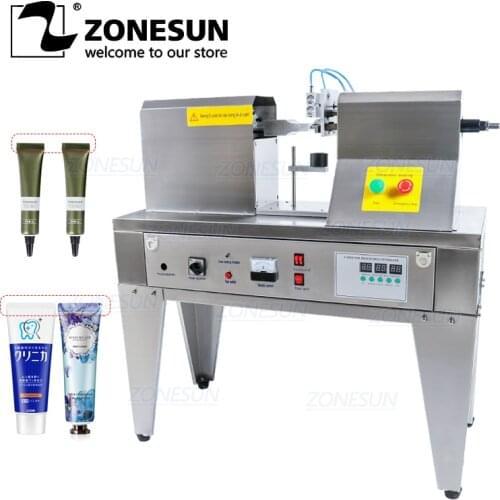 Plastic Tube Sealing Machiner Ultrasonic Soft Hose Sealer Equipment Tools Composite Hose/pipe Welding Cosmetic Cream Container