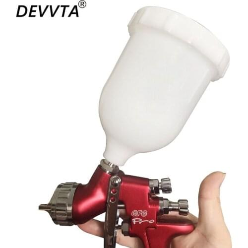 Plastic Thicken Paint Pot 600ml Upper Spray Paint Gun Cup Pot Pneumatic Tool Accessories For Devilbiss Tt/gfg/gti
