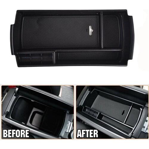 Armrest Storage Box, for Peugeot 3008 3008GT 5008 2017-2020 Center Console Organizer Car Interior Accessories
