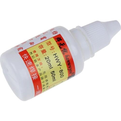 New 1pc 20ml Stainless Steel Flux Soldering Stainless Steel Liquid Solders Water Durable Liquid Solders Best Price Hot Sale