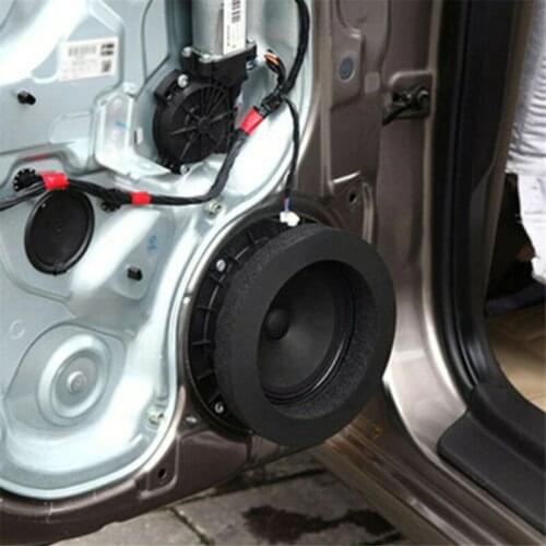 Woofer 6.5" Car Door Soundproof Ring Foam Pad Woofer Speaker Noise Insulation Soundproof Foam Pad dropship