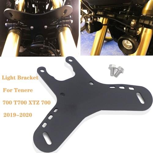 2019 2020 Motorcycle Fog Lights Auxiliary Light Bracket Driving Lamp For YAMAHA Tenere 700 T700 XTZ 700