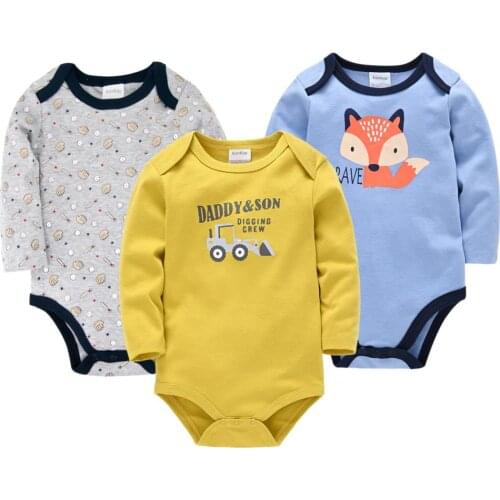 2021 Toddler Baby Boys Clothes Unicorn 5PCS Girls Clothing Bodysuits Baby Girls Clothes 0-24M Newborn Baby Onesies Ropas De Bebe