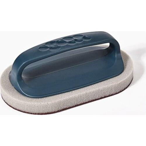 3 Pcs Emery Sponge Brush Strong Carborundum Brush Wipe Decontamination Rust Removal Pan Pot Knife Kitchen Tool