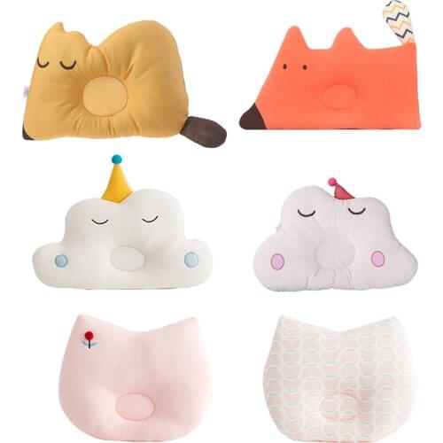 Baby Head Shaping Pillow Flat Head Nursing Pillow Sleep Support Concave Cushion