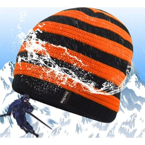 Children Kid Waterproof breathable Knit and wet-permeable snowcap hats for Hiking Hunting Skiing Fishing Outdoor Sports DEXSHELL