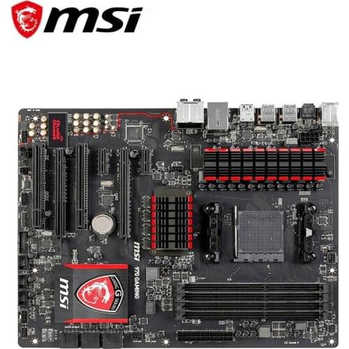 For MSI 970 GAMING Computer USB3.0 SATA III Motherboard AM3+ AM3 DDR3 For AMD 970 Desktop Mainboard Used