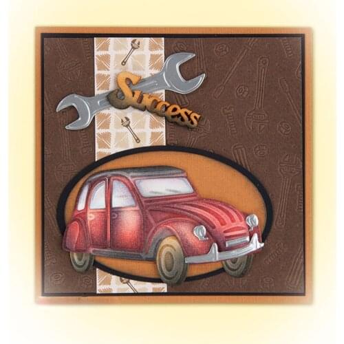 Boys Toy Car Metal Cutting Dies Stencils for DIY Scrapbooking Photo Album Decorative Embossing Paper Cards Crafts Template 2019