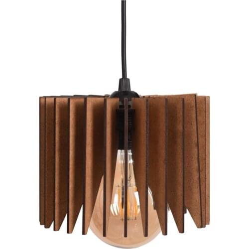 Single Stella Decorative Wood Chandelier Dimensions. Height: 20(Tijle Together 70cm ) . Width: 24cm