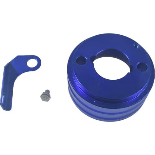 Blue Air Filter Adapter Interface For 6.5HP Honda Clone GX200 GX160 Mini Bike Engine