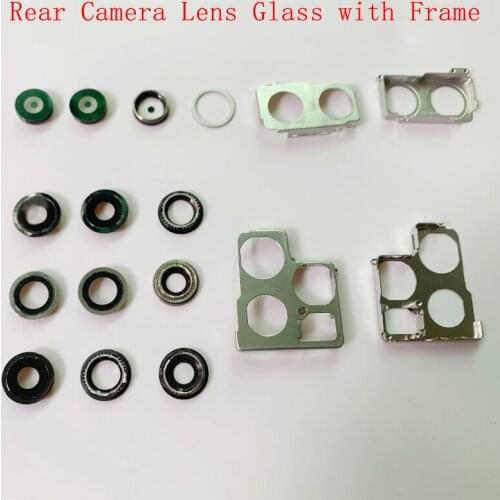 Rear Back Camera Lens Glass with Frame Holder Rear Housing Cover For iPhone 11 11Pro 11Pro Max Replacement Parts