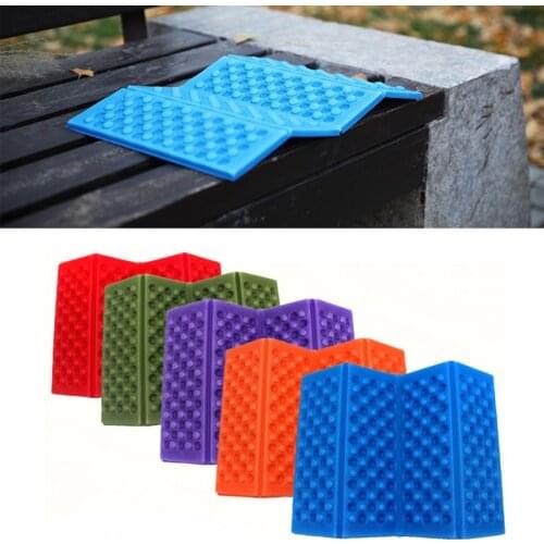 Outdoor Camping Mat Folding XPE Waterproof Sitting Mat Light Picnic Damp Proof Cushion Foam Beach Tourist Mats