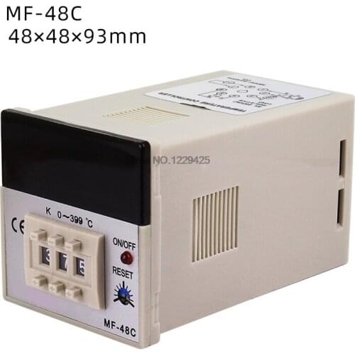 Temperature Control MF-48C Digital Display Dial Code Adjustment Control Temperature Controller