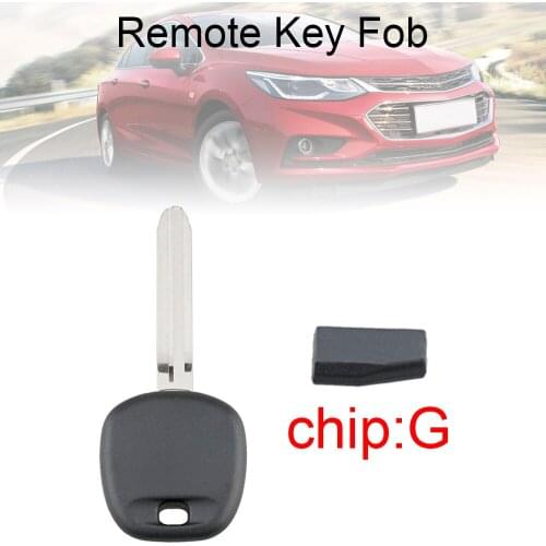 Black Uncut Blade Blank Car Auto Replacement Key Ignition with G Chip Fit for Toyota 4Runner Avalon Camry Corolla FJ Cruiser