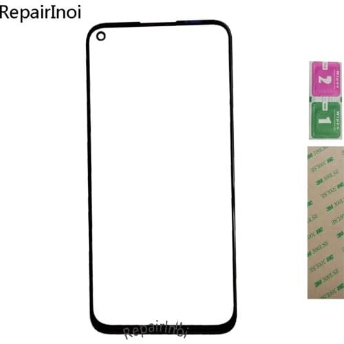 10Pieces/Lot Front Outer Glass For Huawei Nova 6 SE JNY-AL10 Touch Front Glass Touch Panel Outer Glass Lens Replacement Part