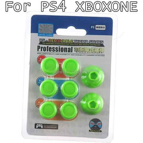 14/8 in 1 Enhanced Candy Thumbsticks Thumb Stick Joystick Caps Cover Custom for Playstation PS4 Pro Slim XBOX ONE Controller