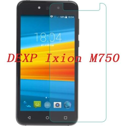 2PCS Smartphone Tempered Glass Explosion-proof Protective Film Screen Protector mobile phone for DEXP Ixion M750