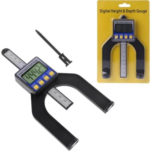 Digital Height & Depth Gauge for Hand Router Table w Magnetic Feet Self Standing