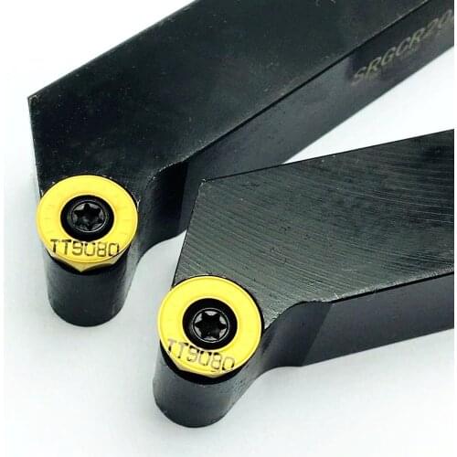Lathe tool bar SRGCR turning tool holder SRGCR2020K12 CNC cutting shank uses RPMT1204 carbide insert tool SRGCL2020K12