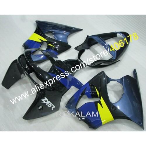 Cheap 98-99 ZX-6R Motorcycle Fairing Kit For Kawasaki Parts Ninja ZX6R 1998-1999 Multi-Color Road Bike Fairings Body Kit